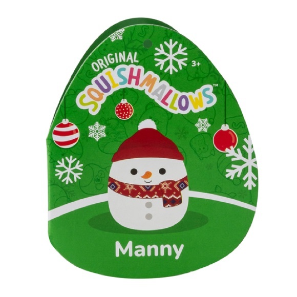 Squishmallows Manny The Snowman Winter Squad - Picture 4 of 5